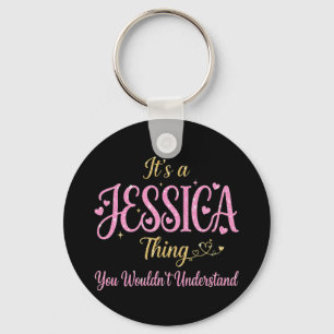 Chaveiro É Uma Coisa de Jessica Rosa Dourado Presente para 