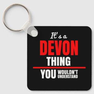 Chaveiro É uma coisa Devon que você não entenderia