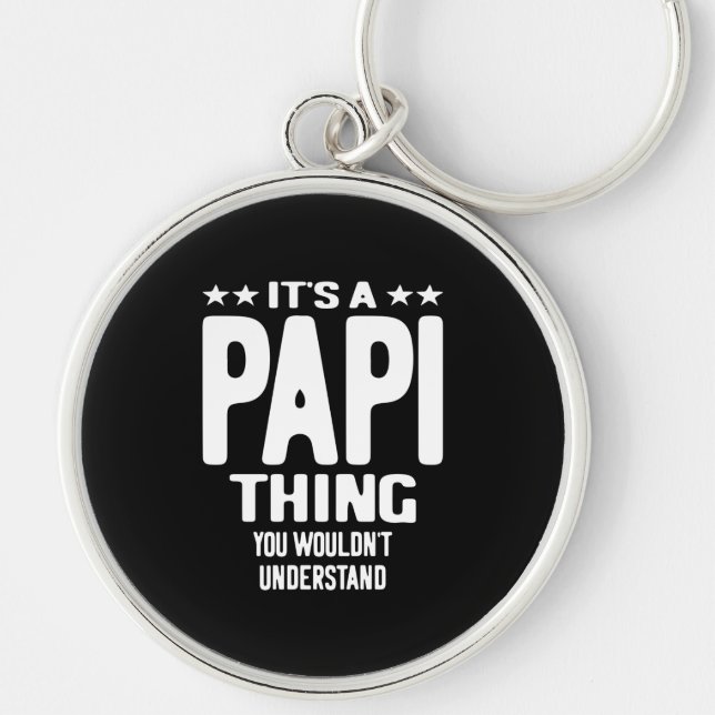 Chaveiro É uma Coisa do Papi | Padre Gift (Frente)