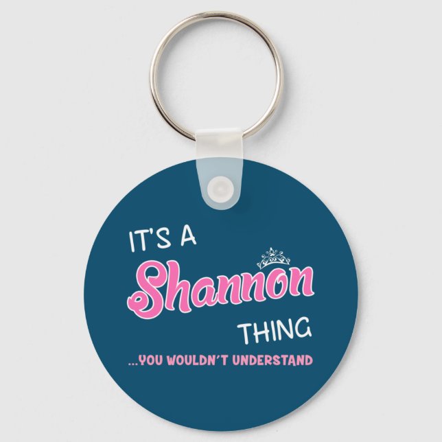 Chaveiro É uma coisa do Shannon que você não entenderia (Frente)