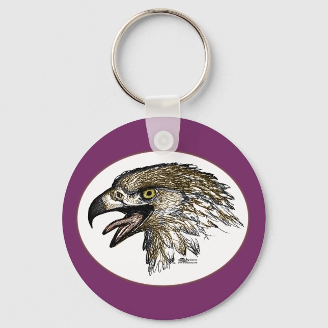 Chaveiro Eagle Gritando (Frente)