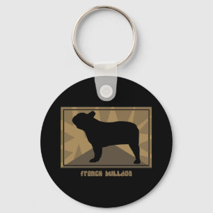 Chaveiro Earthy French Buldog