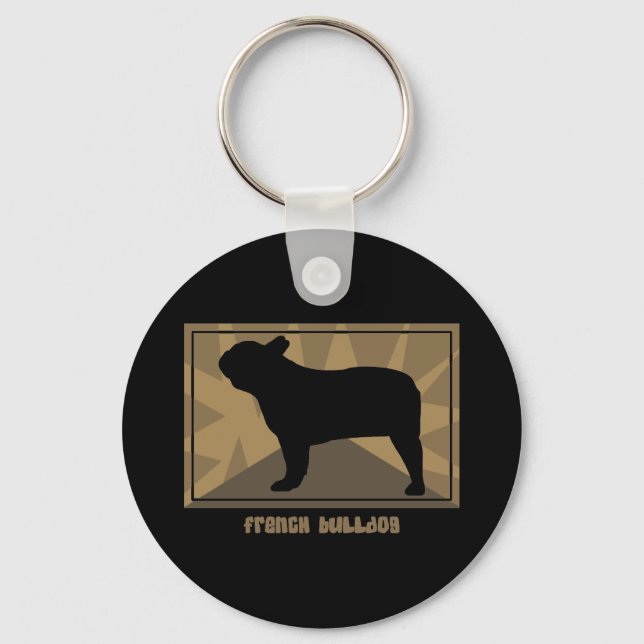 Chaveiro Earthy French Buldog (Frente)