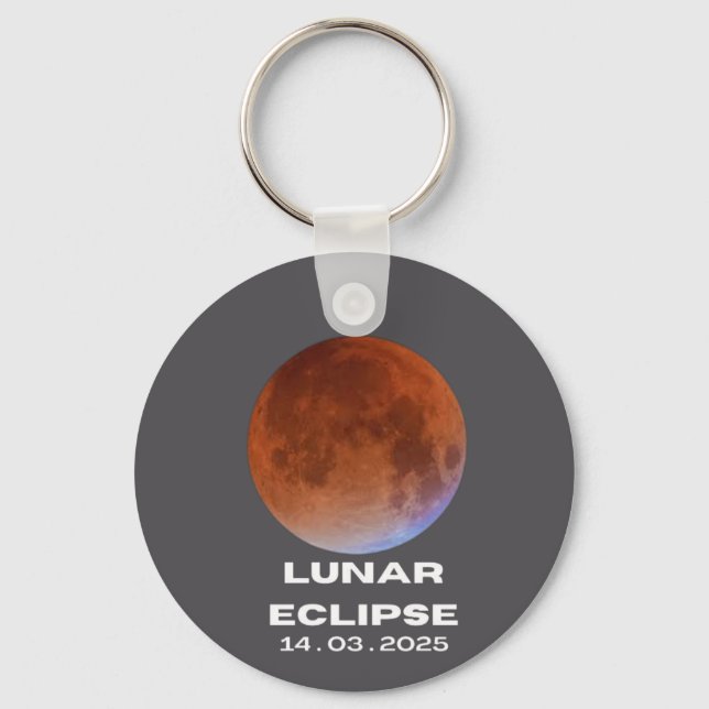 Chaveiro eclipse lunar (Verso)