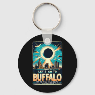 Chaveiro Eclipse Solar 2024 Let#39;s Go To Buffalo New York