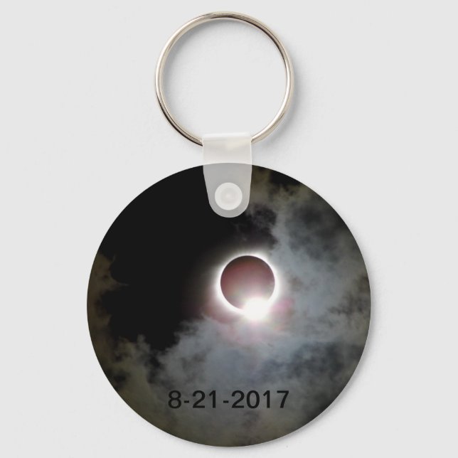 Chaveiro Eclipse Solar 21 de agosto de 2017 (Frente)