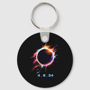 Chaveiro Eclipse Solar 4.8.24 Totalidade Eclipse 2024 Souve