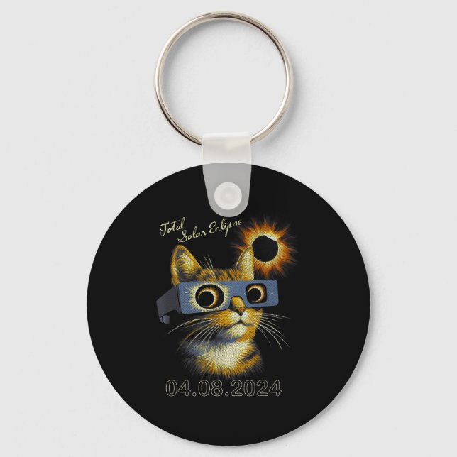Chaveiro Eclipse Solar Eclipse Total (Frente)