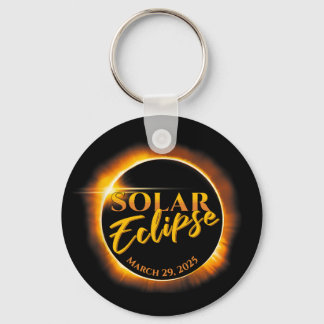 Chaveiro Eclipse Solar Março 29 2025 Comemorativo