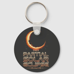 Chaveiro Eclipse Solar Parcial Nova Jersey 2025