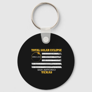 Chaveiro Eclipse Solar San Antonio 2024 2024 040824