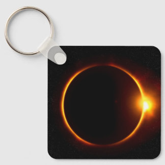Chaveiro Eclipse Solar Sol Escuro & Lua