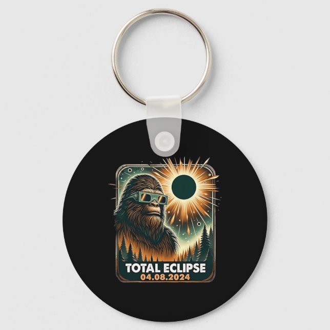 Chaveiro Eclipse Solar Total (Frente)