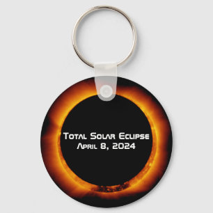 Chaveiro Eclipse Solar Total 2024