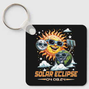 Chaveiro Eclipse Solar Total abril de 2024