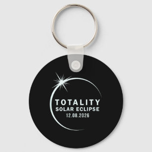 Chaveiro Eclipse Total 2026 Eclipse Solar Total