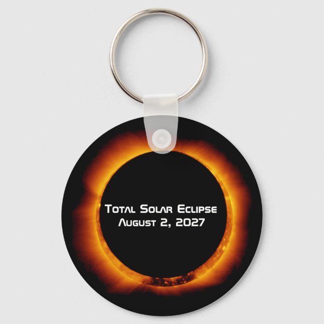 Chaveiro Eclipse Total do Século 2027 (Frente)