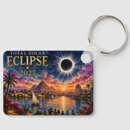 Chaveiro Eclipse Total Solar 2027 Egito