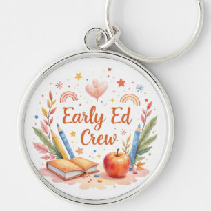 Chaveiro Ed Crew inicial - Design da Equipe de Professores 