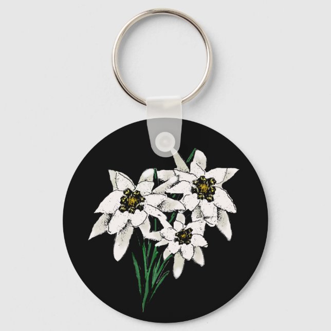 Chaveiro Edelweiss Flowers (Frente)