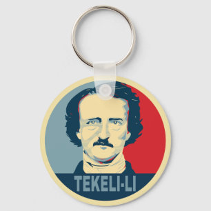 Chaveiro Edgar Allan Poe TEKELI-LI Estilo de Esperança