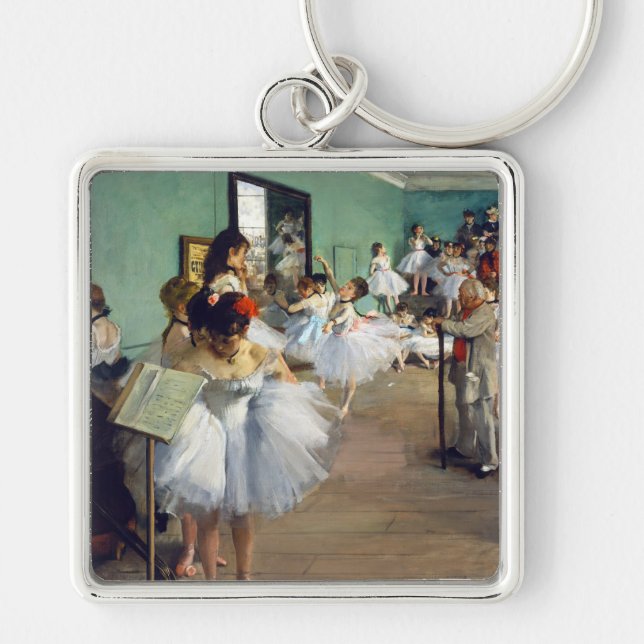 Chaveiro Edgar Degas - A Classe da Dança (Frente)