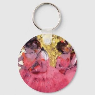 Chaveiro Edgar Degas - Bailarinas em Rosa - Amante da Dança
