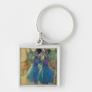 Chaveiro Edgar Degas dois dançarinos azuis
