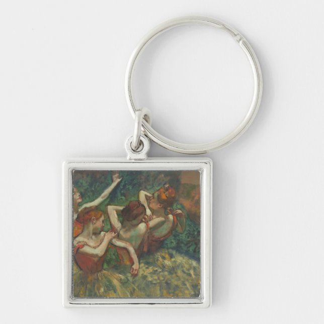 Chaveiro Edgar Degas | quatro estações na uma cabeça, (Frente)