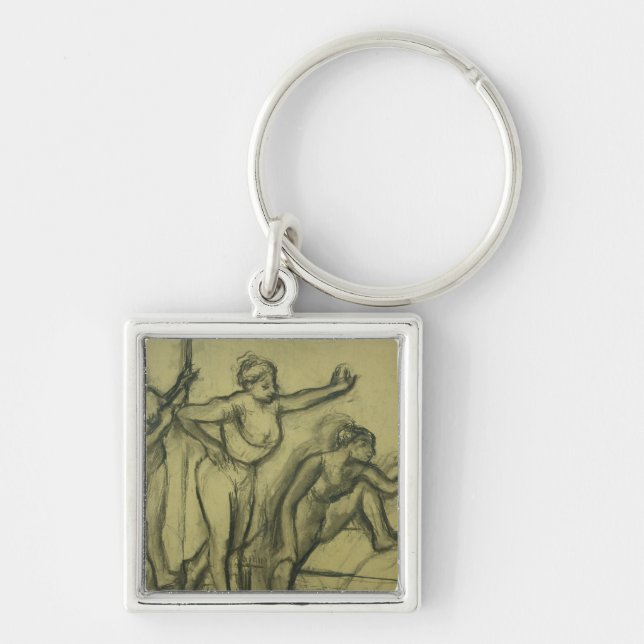 Chaveiro Edgar Degas | três dançarinos, c.1900 (Frente)