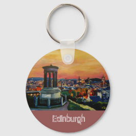 Chaveiro Edinburgh Scotland Skylineat Dusk