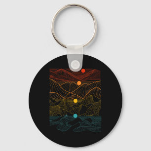 Chaveiro Edm Techno Sun Moon Music Festival Party Dancing D
