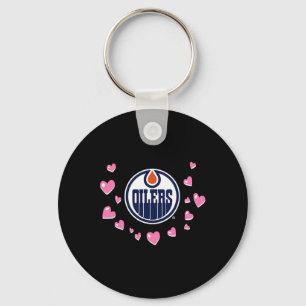 Chaveiro Edmonton Oilers Amor de São Valentim Nhl Licenciad