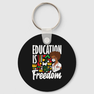 Chaveiro Educação da História Negra É Liberdade