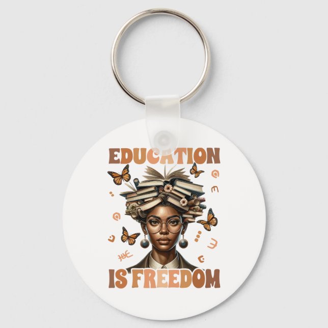 Chaveiro Educação de Professores de História Negra é Liberd (Frente)
