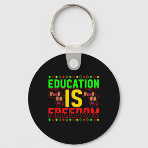 Chaveiro Educação É Liberdade História Negra Afro-Americana