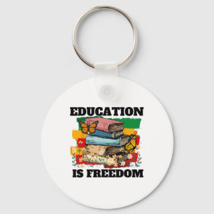 Chaveiro Educação É Liberdade História Negra Afro-Americana