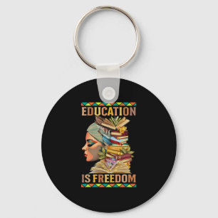 Chaveiro Educação É Liberdade História Negra Afro-Americana
