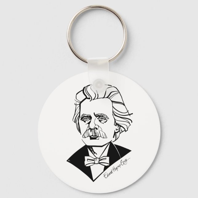 Chaveiro Edvard Grieg (Frente)