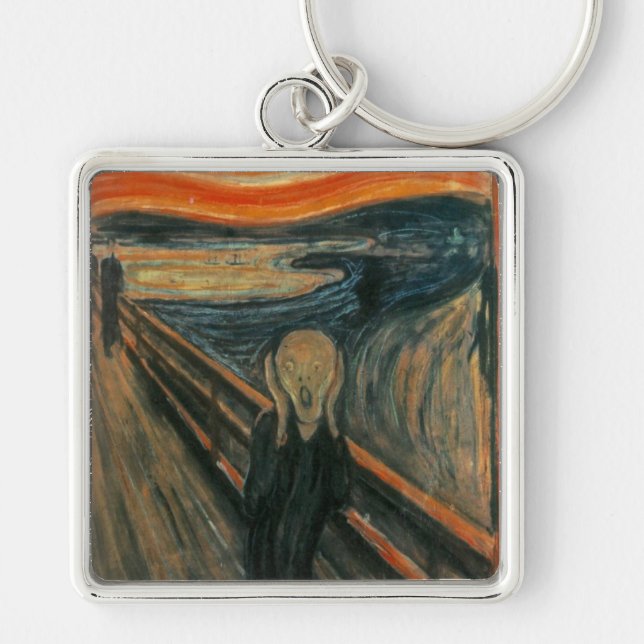 Chaveiro Edvard Munch - O Grito (Frente)
