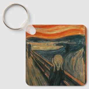 Chaveiro Edvard Munch Pintando O Gritar (Skrik) 1893