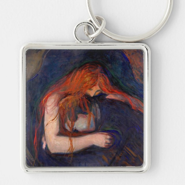Chaveiro Edvard Munch - Vampiro / Amor e Dor (Frente)