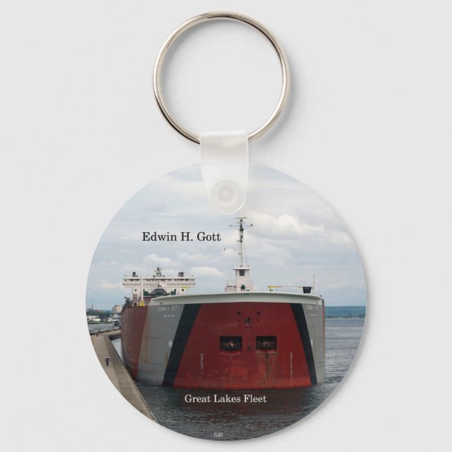 Chaveiro Edwin H. Apanhei a corrente chave (Frente)