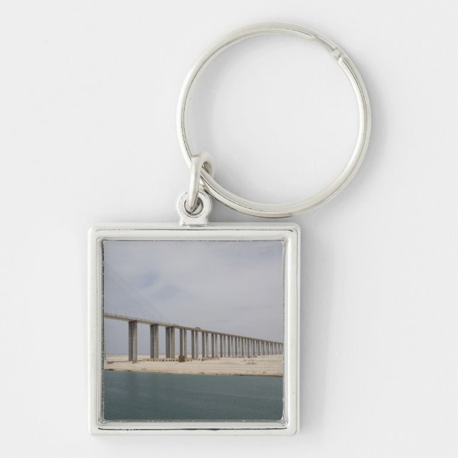 Chaveiro Egito, Canal de Suez. Ponte da Paz (Frente)