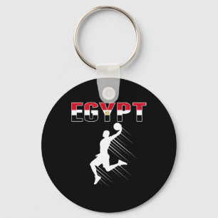 Chaveiro Egypt Bysketbyll Fans Jersey - Egípcia Flag Slam