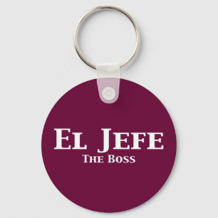 Chaveiro El Jefe The Boss Gifts