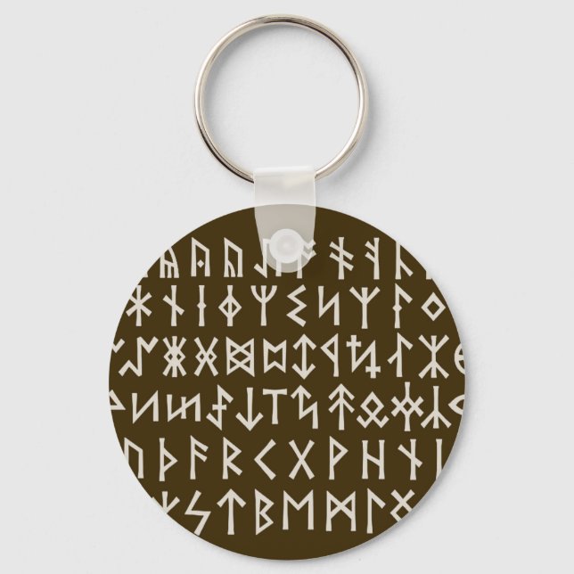 Chaveiro Elder Futhark Runes (Frente)