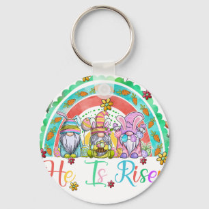 Chaveiro ele ressuscitou gnomo, retrô, vintage