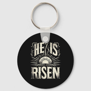 Chaveiro Ele Ressuscitou Jesus Deus Cristão Sol Ressurreiçã