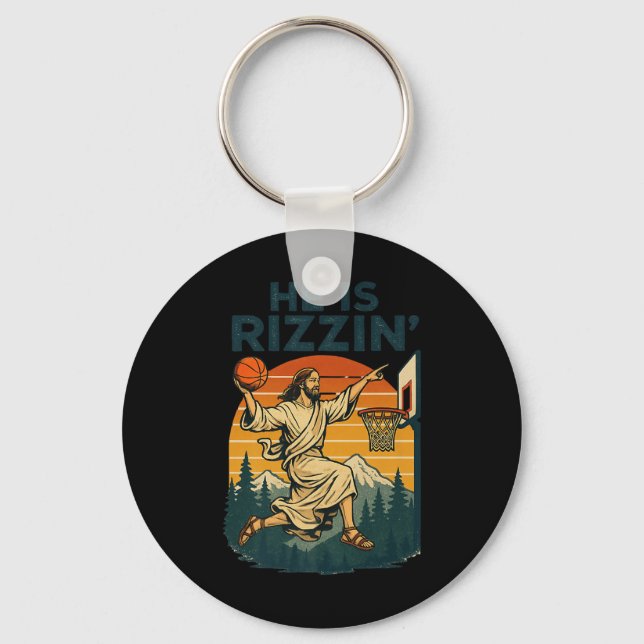 Chaveiro Ele Ressuscitou Rizzin Páscoa Fé Cristã Jesus Ba (Frente)